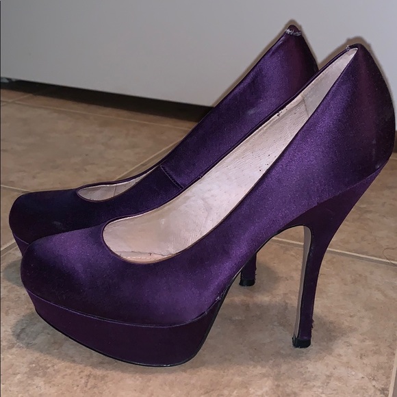 Purple Steve Madden Heels - Picture 2 of 3